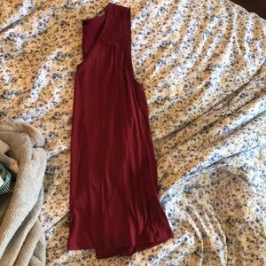 Burgundy Tank Top
